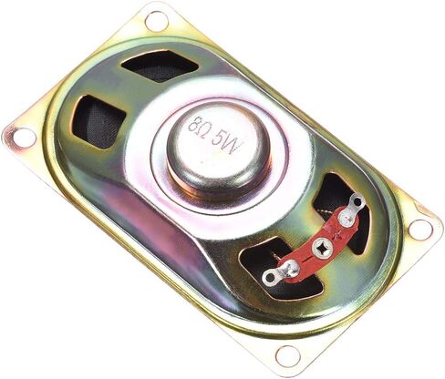uxcell 5W 8 Ohm DIY Magnetic Speaker 40mm X 70mm Square Shape Replacement Loudspeaker for LCD TV 2pcs in Saudi Arabia
