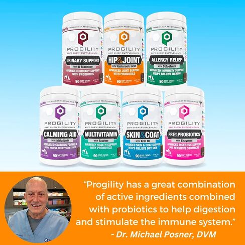 Nootie Progility Allergy Relief Supplement, Itch Relief Supplement for Dogs, 90 Soft Chews per Container in Kuwait