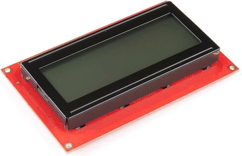 SparkFun 20x4 SerLCD - إضاءة خلفية RGB (Qwiic) - شاشة سوداء على شاشة حمراء/أخضر/أزرق تتواصل مع المنطق والطاقة التسلسلية I2C SPI 3.3V in Saudi Arabia