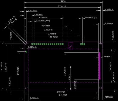 SparkFun 20x4 SerLCD - إضاءة خلفية RGB (Qwiic) - شاشة سوداء على شاشة حمراء/أخضر/أزرق تتواصل مع المنطق والطاقة التسلسلية I2C SPI 3.3V in Saudi Arabia
