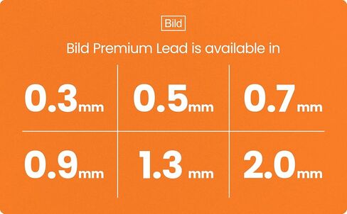 Bild Premium 2.0mm Mechanical Pencil Lead Refills (HB Mega, 2.0 mm) in Saudi Arabia