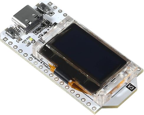 AITRIP مجموعتان 915 ميجا هرتز ESP32 Lora V3 WiFi + BLE لوحة تطوير SX1262 Type-C Lora Kit 0.96 بوصة شاشة OLED ESP32-S3 ثنائي النواة مع حافظة واقية متوافقة مع Arduino NodeMCU in Saudi Arabia