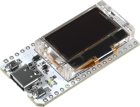 AITRIP مجموعتان 915 ميجا هرتز ESP32 Lora V3 WiFi + BLE لوحة تطوير SX1262 Type-C Lora Kit 0.96 بوصة شاشة OLED ESP32-S3 ثنائي النواة مع حافظة واقية متوافقة مع Arduino NodeMCU in Saudi Arabia