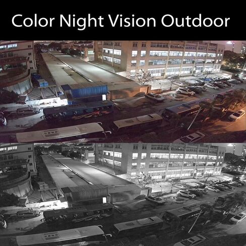 كاميرا مراقبة CCTV ذات زاوية واسعة 24/7 بالألوان الكاملة 5MP TVI، 5MP AHD، 4MP CVI in Kuwait