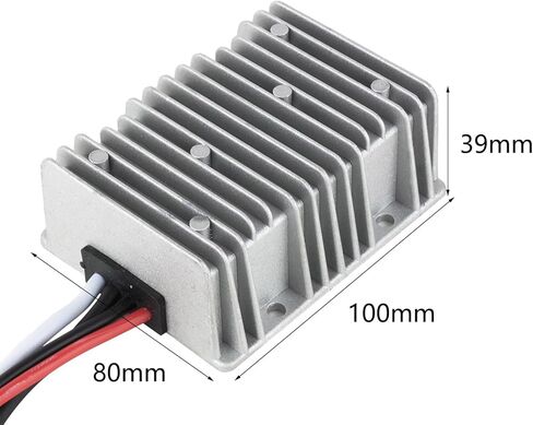 DC 48V Step Down to 13.8V 30A 414W Converter Voltage Regulator, IP68 Waterproof Voltage Reducer Transformer Power Supply for Golf Cart, Bus, Trucks, Taxi, LCD TV and Monitoring System in Kuwait
