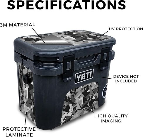 Skin Compatible with Yeti Roadie 15 Hard Cooler - Woody - Premium 3M Vinyl Protective Wrap Decal Cover - Easy to Apply | Crafted in The USA by MightySkins in Kuwait