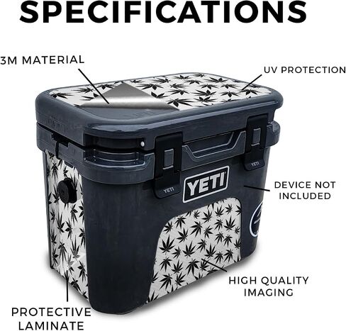 Skin Compatible with Yeti Roadie 15 Hard Cooler - Woody - Premium 3M Vinyl Protective Wrap Decal Cover - Easy to Apply | Crafted in The USA by MightySkins in Kuwait