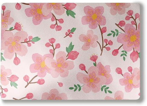 Glossy Glitter Laptop Skin Compatible with Surface Laptop 7 15" (2024) - Lilies in Bloom - Premium 3M Vinyl Protective Wrap Decal Cover - Easy to Apply | Crafted in The USA by MightySkins in Kuwait