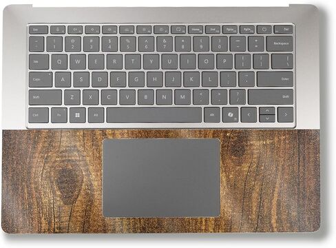 Glossy Glitter Laptop Skin Compatible with Surface Laptop 7 15" (2024) - Why Knot - Premium 3M Vinyl Protective Wrap Decal Cover - Easy to Apply | Crafted in The USA by MightySkins in Kuwait