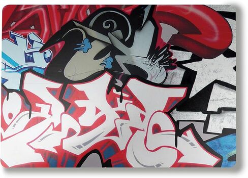 Glossy Glitter Laptop Skin Compatible with Surface Laptop 7 15" (2024) - Graffiti Mash Up - Premium 3M Vinyl Protective Wrap Decal Cover - Easy to Apply | Crafted in The USA by MightySkins in Saudi Arabia