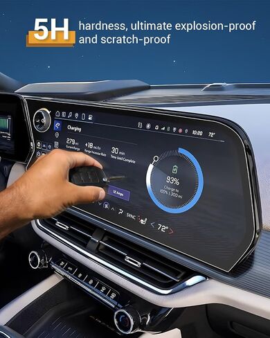 واقي شاشة 17.7 بوصة مضاد للوهج غير لامع 2026 Chevy Equinox EV لعام 2024 2025 2026 Chevy Equinox EV (1LT/2LT/3LT/2RS/3RS) غطاء شاشة لمس معلومات الترفيه لملحقات Equinox EV 2026 in Saudi Arabia