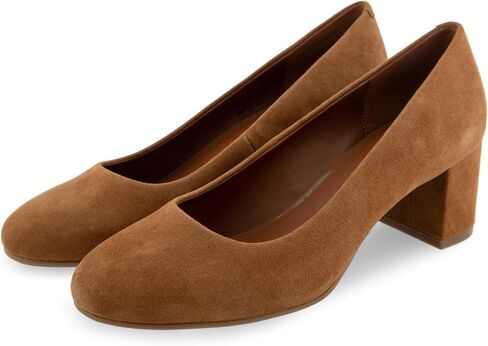 Aerosoles Women's EBEL Pump, Soft Gold Leather, 6 in Kuwait