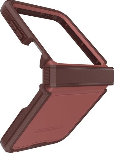 حافظة OtterBox Galaxy Z Flip6 Defender Series XT - أسود، بدون شاشة، بدون شاشة، حماية قوية للمفصلات، مرفق حبل، PowerShare ومتوافق مع الشحن اللاسلكي in Saudi Arabia