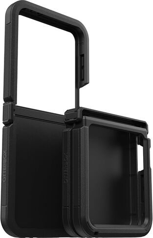 حافظة OtterBox Galaxy Z Flip6 Defender Series XT - أسود، بدون شاشة، بدون شاشة، حماية قوية للمفصلات، مرفق حبل، PowerShare ومتوافق مع الشحن اللاسلكي in Saudi Arabia