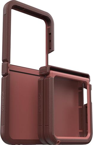 حافظة OtterBox Galaxy Z Flip6 Defender Series XT - أسود، بدون شاشة، بدون شاشة، حماية قوية للمفصلات، مرفق حبل، PowerShare ومتوافق مع الشحن اللاسلكي in Saudi Arabia