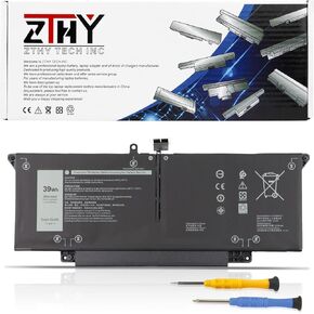 ZTHY 39Wh 35J09 Laptop Battery Replacement for Dell Latitude 7310 7410 Series Notebook P34S P34S001 JHT2H Y7HR3 4V5X2 HRGYV WY9MP XMV7T 0HRGYV 07CXN6 0YJ9RP 009YYF 11.4V 3255mAh