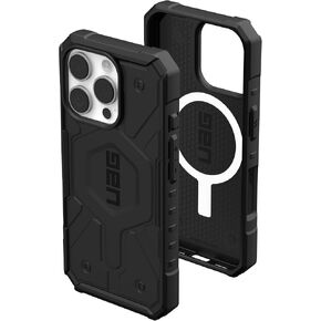 URBAN ARMOR GEAR UAG Designed for iPhone 16 Pro Case 6.3" Pathfinder Clear - Compatible with MagSafe Charging Rugged Shockproof Anti-Slip Military Grade Protective Cover, Ice