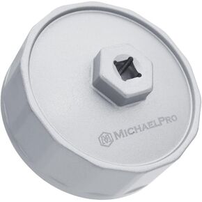 MichaelPro 64.5mm Forged Steel Oil Filter Cap Wrench for Toyota, Lexus, 14 flutes | Easily Remove Stubborn Oil Filters | Tough Lexus & Toyota Oil Filter Tool | MP009081 in Kuwait