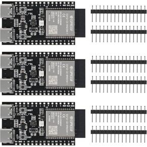 3 قطع ESP32-C6-WROOM-1 ESP32-C6 ESP32-C6-WROOM-1-N4 لوحة تطوير ESP32-C6-DevKitM-1 وحدة MCU ثنائية النواة من النوع C تدمج شبكة Wi-Fi كاملة وBLE لإنترنت الأشياء in Kuwait