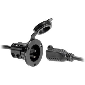 Minn Kota 1865108 AC Power Port-Black / MKR-21