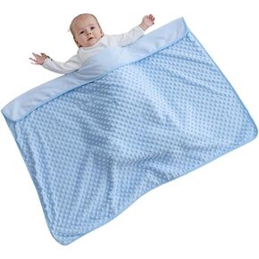 Baby Blanket, Infant Bedding, Swaddle, Baby Swaddle, Newborn Blankets, swaddles for Newborns, Toddler Blanket (Blue)