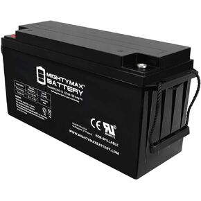Mighty Max Battery ML150-12 - 12 Volt 150 AH, Internal (INT) Terminal, Rechargeable SLA AGM Battery