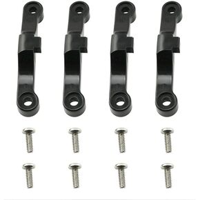 4PCS Black CPU Fan Support Retainer Bracket Buckle CPU Heatsink Bracket for AM4 AM5 Motherboard