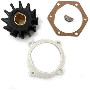 18653-0001-P 653-0001 128990-42200 9-45713 18-45713 Water Pump Impeller for Jabsco 09-810B 18653-0001 Johnson/YANMAR Engine Pump
