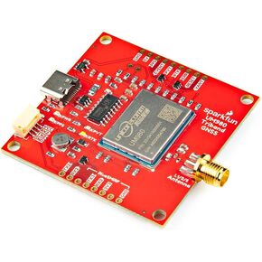 SparkFun Triband GNSS RTK Breakout - UM980 1408-Channel GNSS Receiver, high Precision RTK Position Module, USB Type C, Board Dimensions: 2.0in. x 2.0in. (50.8mm x 50.8mm)