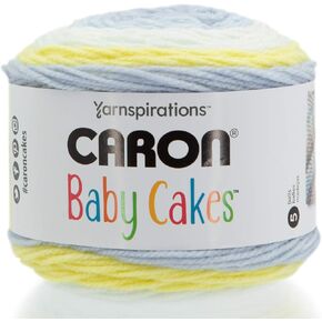 Caron Baby Cakes Self-Striping Yarn ~ 3.5 oz Cakes by The Each (Ballerina)