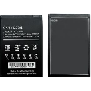 C775443200L Replacement battery for BLU C5L C050 C0050UU C5 2019 C110L C110,Rechargeable 0 Cycle Battery Compatible with BLU C5L C050 C0050UU C5 2019 C110L C110