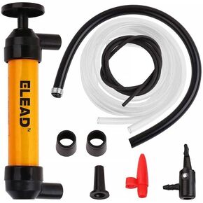 Portable Battery Powered Pump - Efficient Liquid Fuel/Water Transfer Pump, Fuel Pump with Adjustable Flow Control, Gas Pump with Filter Design, Gasoline Siphon Pump, Gas Can Pump Ideal