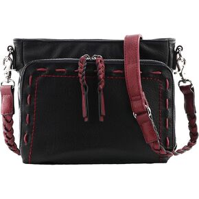 Concealed Carry Purse for Women – Skylar Crossbody Organizer, Locking YKK & Universal Holster