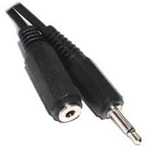 3.5mm Mono Male to Female Extension Cable 25ft, Nextronics