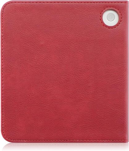 Case Compatible with Kobo Libra Colour & Kobo Libra 2 e-Reader,Protective Cover with Card Compartment, Hand Strap and Holder,Red in Saudi Arabia