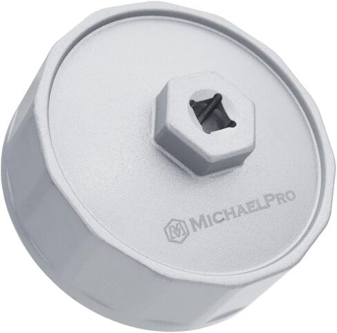 MichaelPro 64.5mm Forged Steel Oil Filter Cap Wrench for Toyota, Lexus, 14 flutes | Easily Remove Stubborn Oil Filters | Tough Lexus & Toyota Oil Filter Tool | MP009081 in Kuwait
