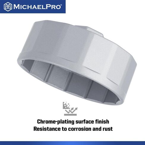 MichaelPro 64.5mm Forged Steel Oil Filter Cap Wrench for Toyota, Lexus, 14 flutes | Easily Remove Stubborn Oil Filters | Tough Lexus & Toyota Oil Filter Tool | MP009081 in Kuwait