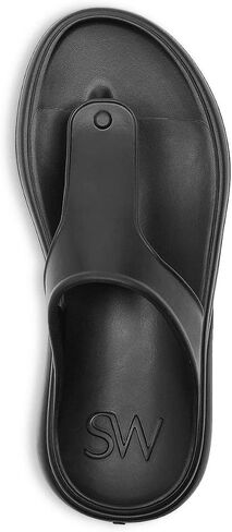 ستيوارت ويتزمان Stuflex T-Strap Slide أسود 9 B in Saudi Arabia