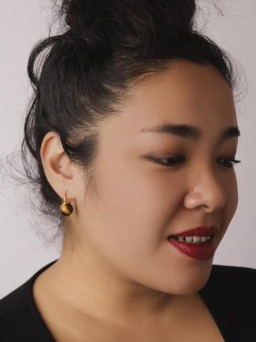 Sacina Boho Hippie Tiger Eye Crystal Hoop Earrings, Teardrop Earrings, Brown Earrings, Boho Earrings, Summer Earrings, Christmas Jewelry Gift For Women in Saudi Arabia