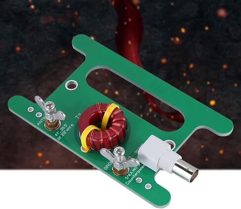 DAUERHAFT UNUNTENNA BALUN 9:1، UNUNTENNA BALUNc يمكن ارتداؤها باللون الأخضر وصغير الحجم ومحمول للفناء الخلفي in Saudi Arabia