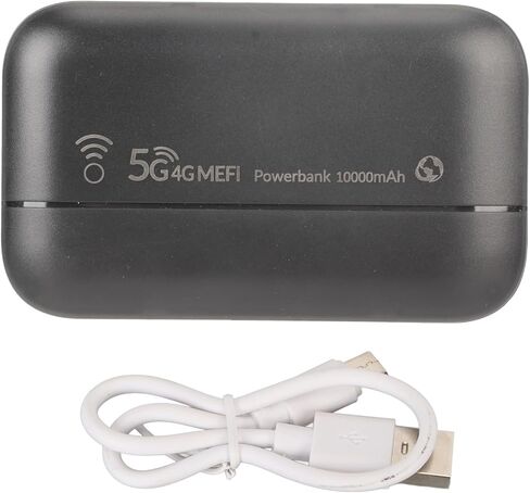 Portable Router, 4G LTE Travel Router with SIM Card Slot, 300Mbps Unlocked 5G Hotspot Router for Game Party Travel, Support FDD LTE TDD LTE WCDMA in Kuwait