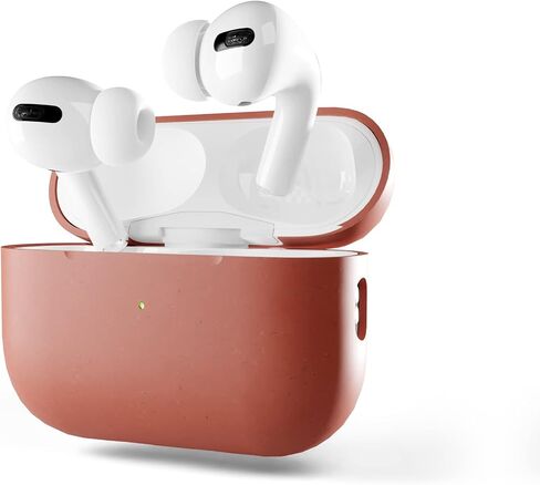 Pela - AirPods Pro (2nd Generation) Case, Green - Plant-Based AirPods Pro 2 Case for Backpack, Purse, Luggage in Saudi Arabia