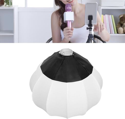 65cm Lantern Softbox Soft Light Modifier, 25.6in Photography Video Light Modifier for Live Broadcasting, Video Recording, for Bowens Interface in Saudi Arabia