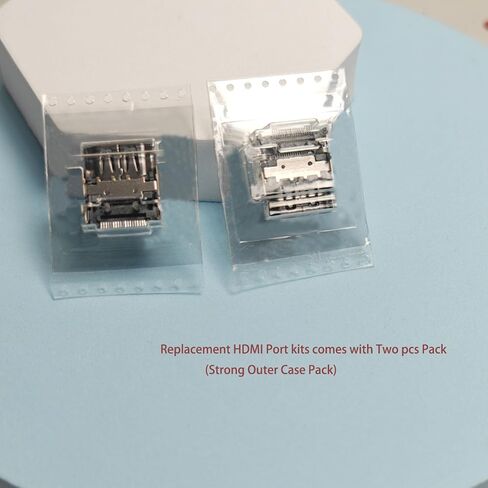 (2pcs Pack) Series x HDMI Replacement Parts,HDMI Display Port Jack Socket Connector Replacement Parts for Xbox Series x M1087810 [not fit for series S Version] in Saudi Arabia