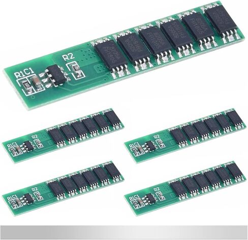 10 Pcs 1S 3.7V 3A Lithium Battery Protection Board BMS PCB Protection Board 18650 Charger Module for Li-ion Lithium Battery with Nickel Strip in Saudi Arabia