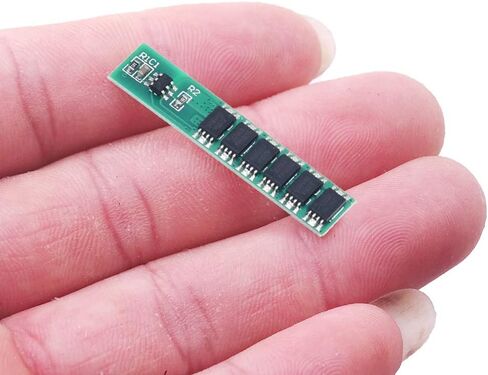 10 Pcs 1S 3.7V 3A Lithium Battery Protection Board BMS PCB Protection Board 18650 Charger Module for Li-ion Lithium Battery with Nickel Strip in Saudi Arabia