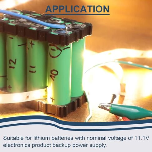 10 Pcs 1S 3.7V 3A Lithium Battery Protection Board BMS PCB Protection Board 18650 Charger Module for Li-ion Lithium Battery with Nickel Strip in Kuwait