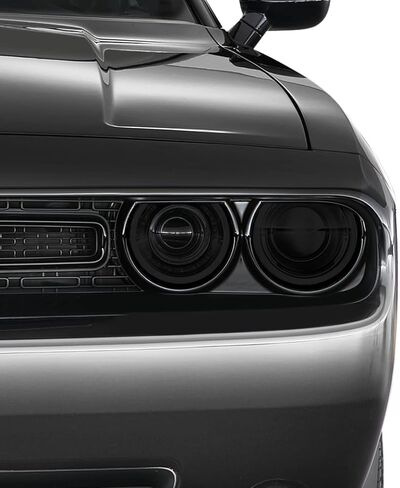 SlickMod PreCut Vinyl Smoke Tint for 2015-2022 Dodge Challenger Taillight (1. Taillight, 20% Dark Smoke) in Saudi Arabia
