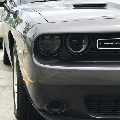 SlickMod PreCut Vinyl Smoke Tint for 2015-2022 Dodge Challenger Taillight (1. Taillight, 20% Dark Smoke) in Saudi Arabia