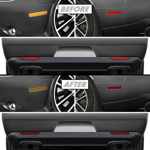 SlickMod PreCut Vinyl Smoke Tint for 2015-2022 Dodge Challenger Taillight (1. Taillight, 20% Dark Smoke) in Saudi Arabia
